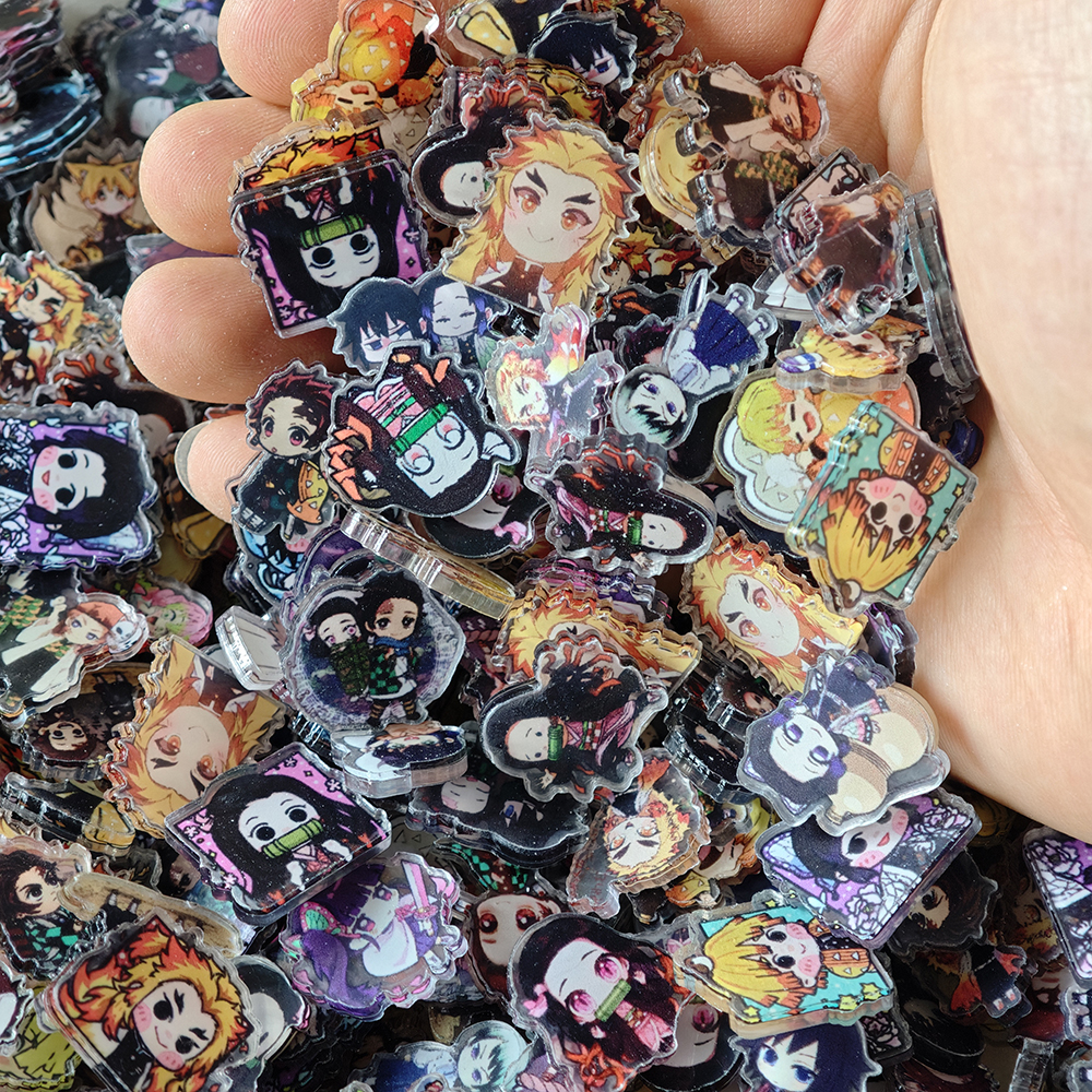 Resin Artist - 50pcs/set Demon Slayer Anime Resin Accessories