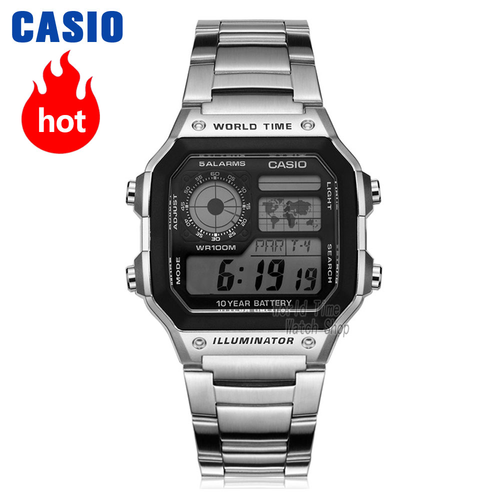 Resin Art Watch - Casio watch Explosion watch men set