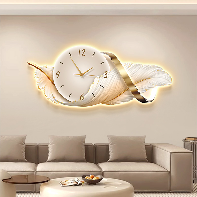 Resin Art Watch - Big Size Metal Wall Art Clock