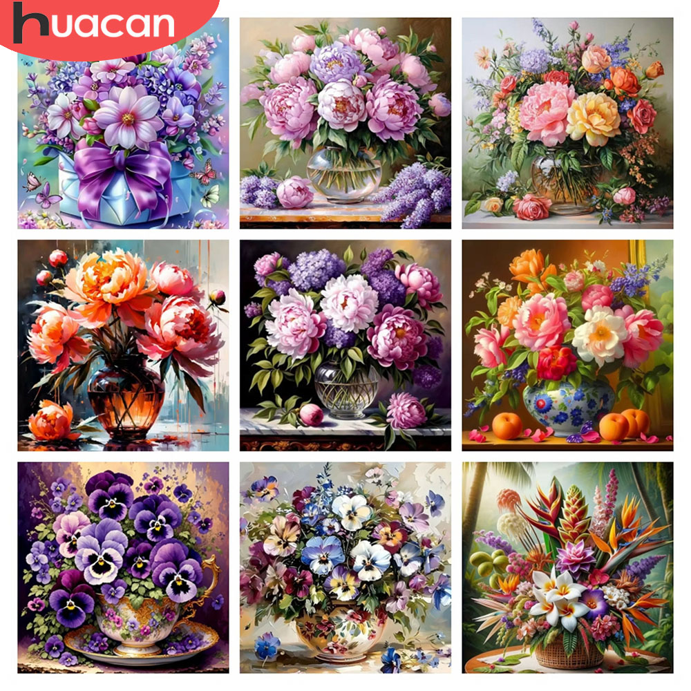HUACAN 5D Diamond Mosaic Rose  - Resin Art With Rose recensione e prezzo