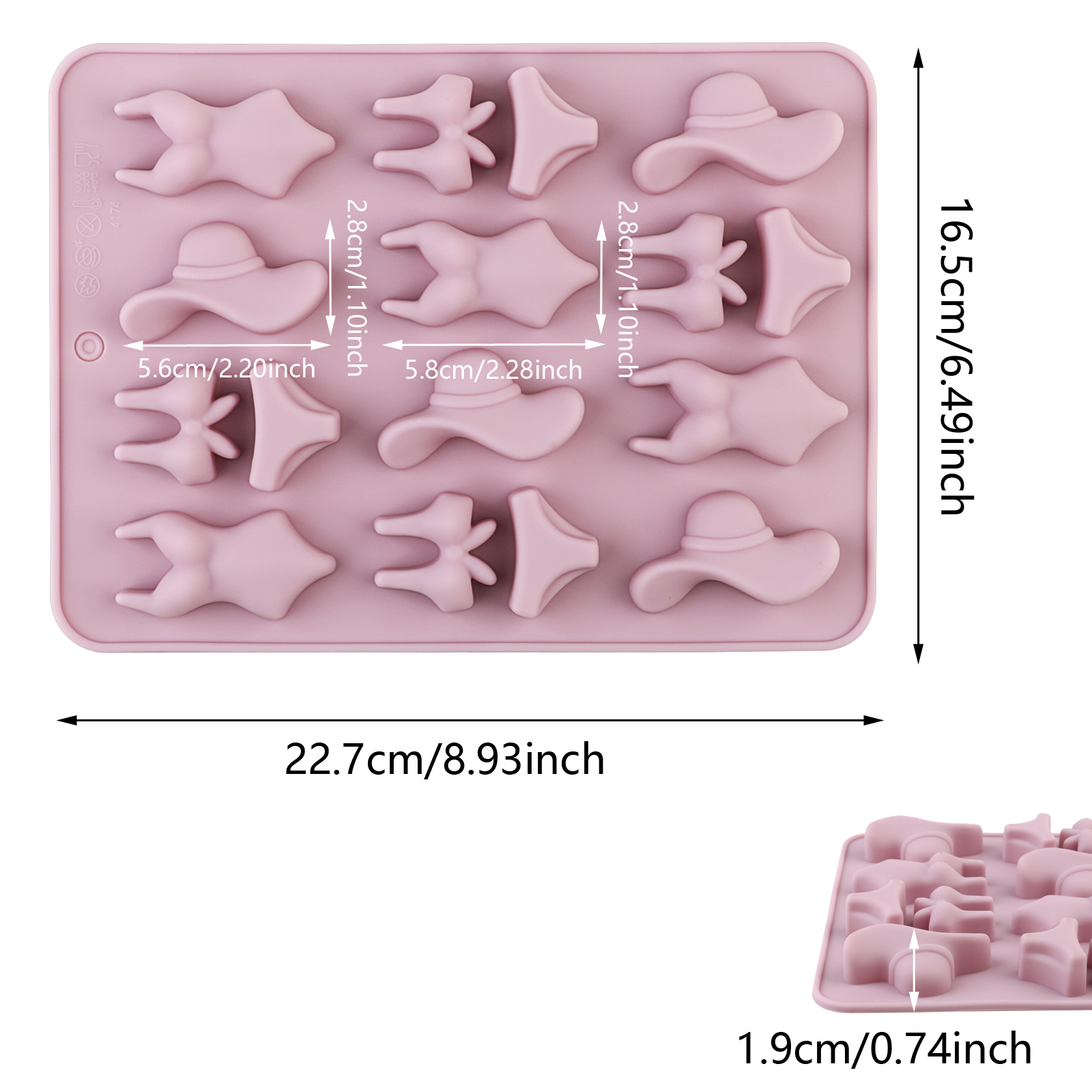 A Summer-Themed Beach Bikini M - Resin Art Craft recensione e prezzo