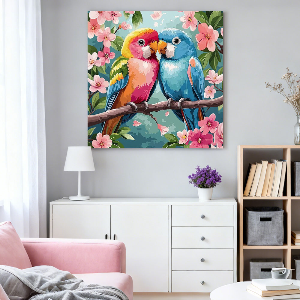 HUACAN Diamond Painting Bird F - Resin Art With Rose recensione e prezzo