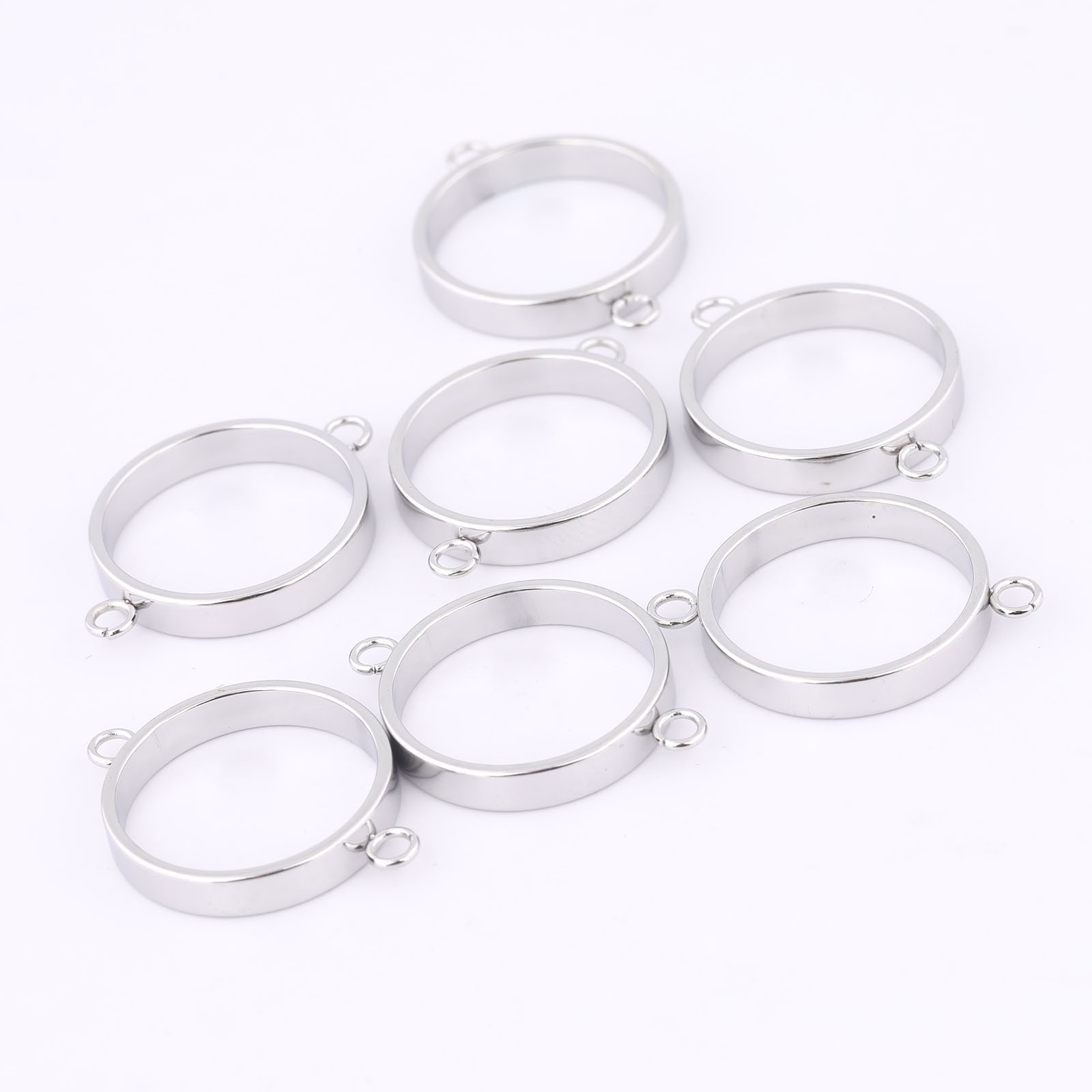 10pcs Stainless Steel 14mm Ope - Resin Art Calligraphy recensione e prezzo