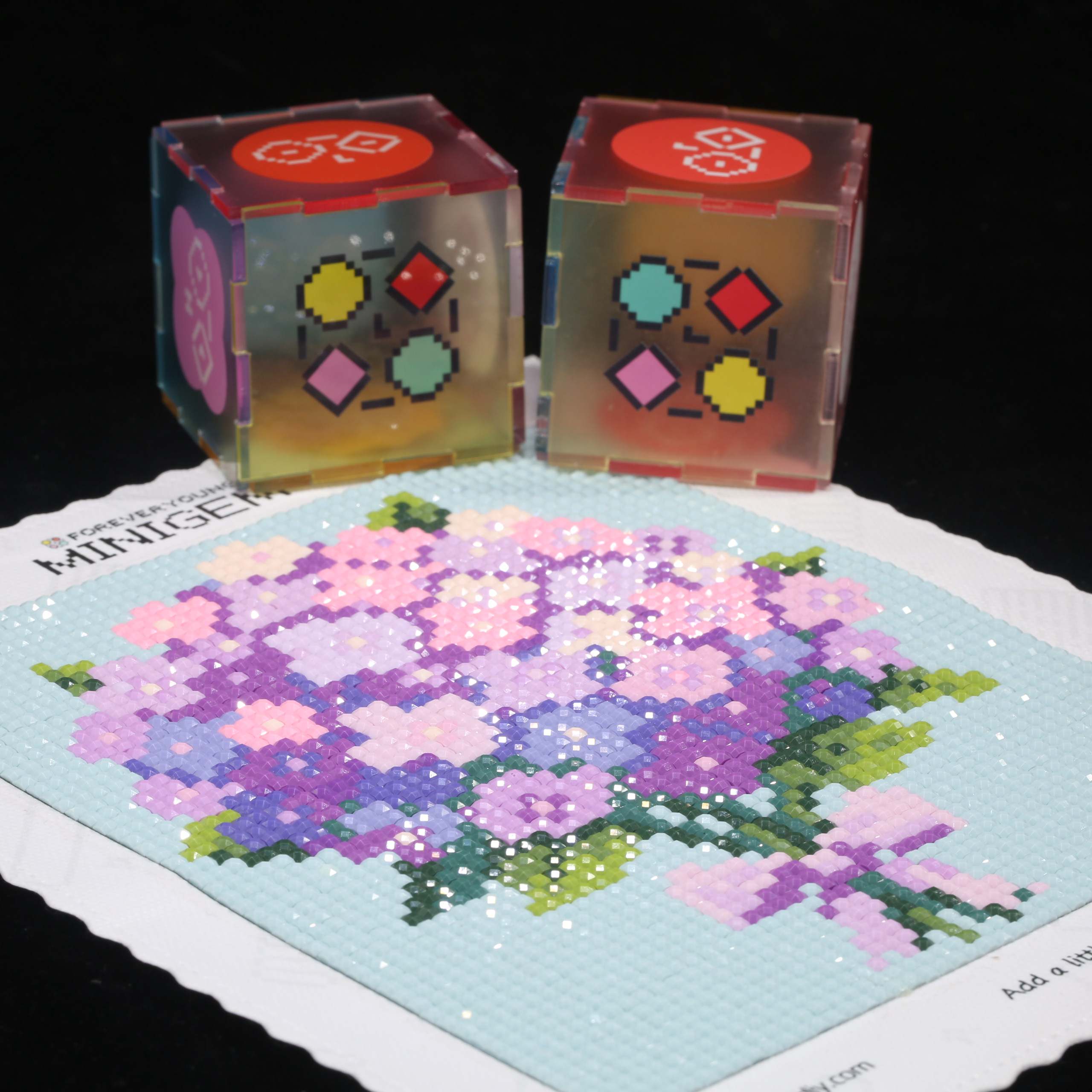 Minigem® Purple Hydrangea 5D D - Resin Art For Kids recensione e prezzo
