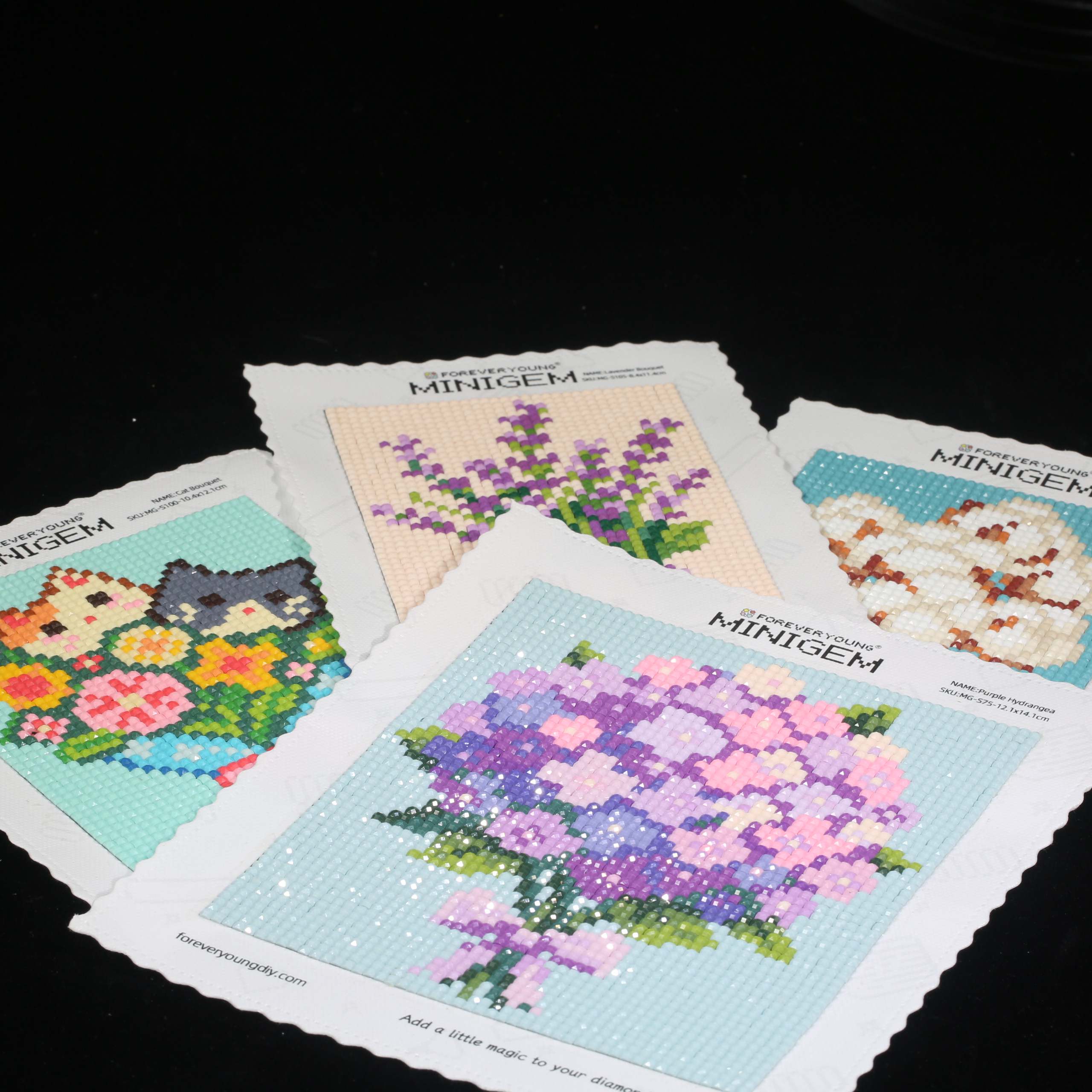 Minigem® Purple Hydrangea 5D D - Resin Art For Kids recensione e prezzo