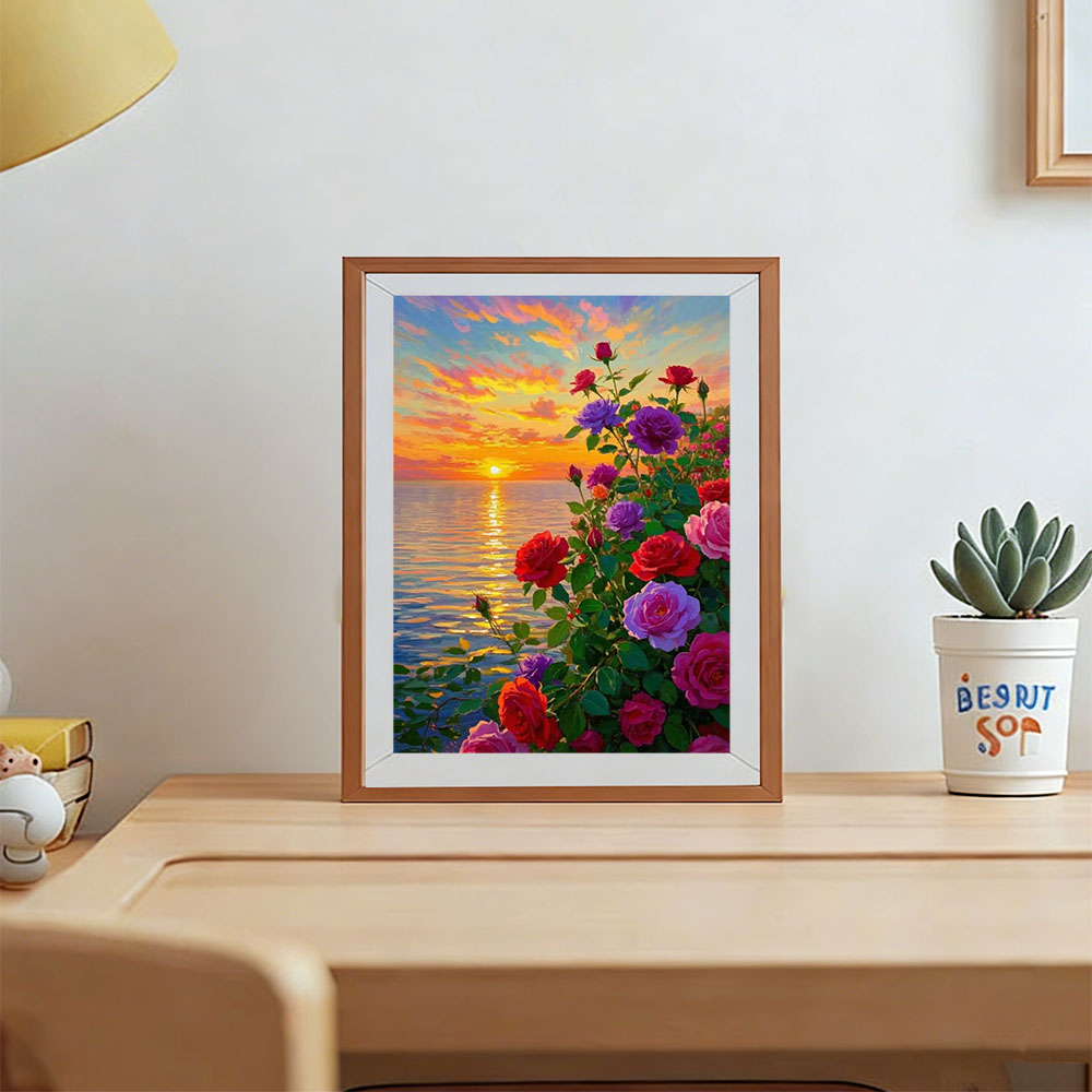 AZQSD Diamond Art Paintings Ro - Resin Art With Rose recensione e prezzo