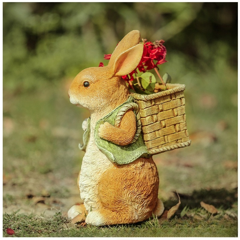 Outdoor Garden Statues Rabbit  - Resin Art Craft recensione e prezzo