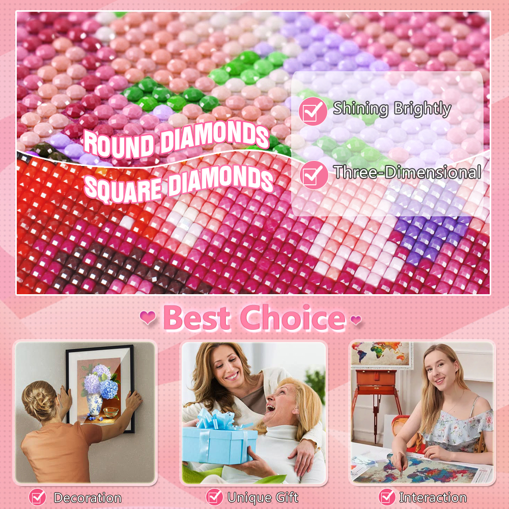 HUACAN Diamond Mosaic News 202 - Resin Art With Rose recensione e prezzo