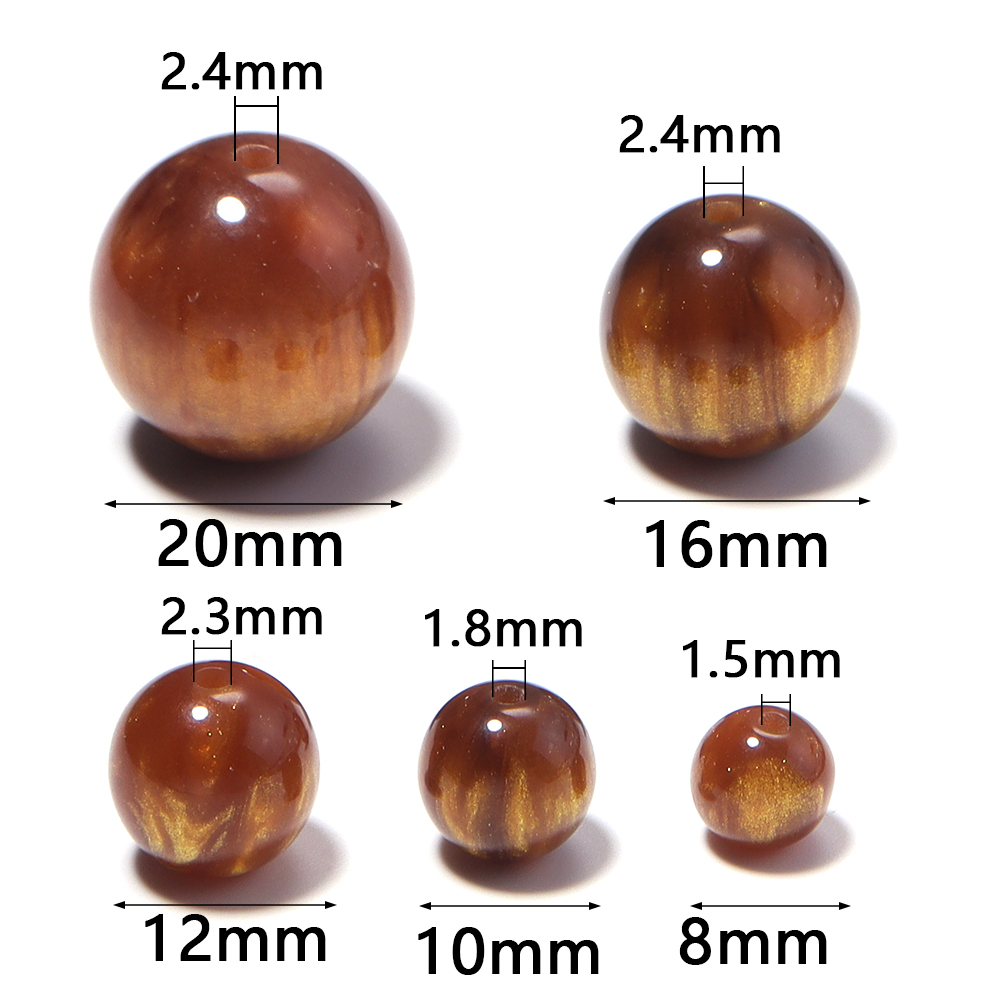 5-30pcs/lot 8-20mm Gilding Res - Resin Art Calligraphy recensione e prezzo