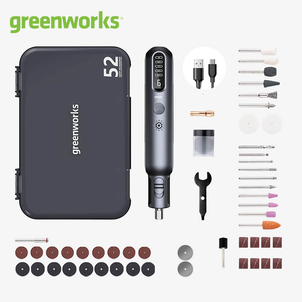 Greenworks 8V Mini Grinder 52p - Resin Art Machine recensione e prezzo