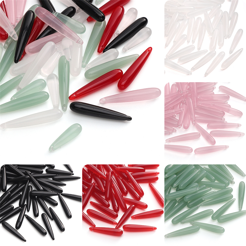 5pcs Beads Resin Teardrop Shap - Resin Art Calligraphy recensione e prezzo