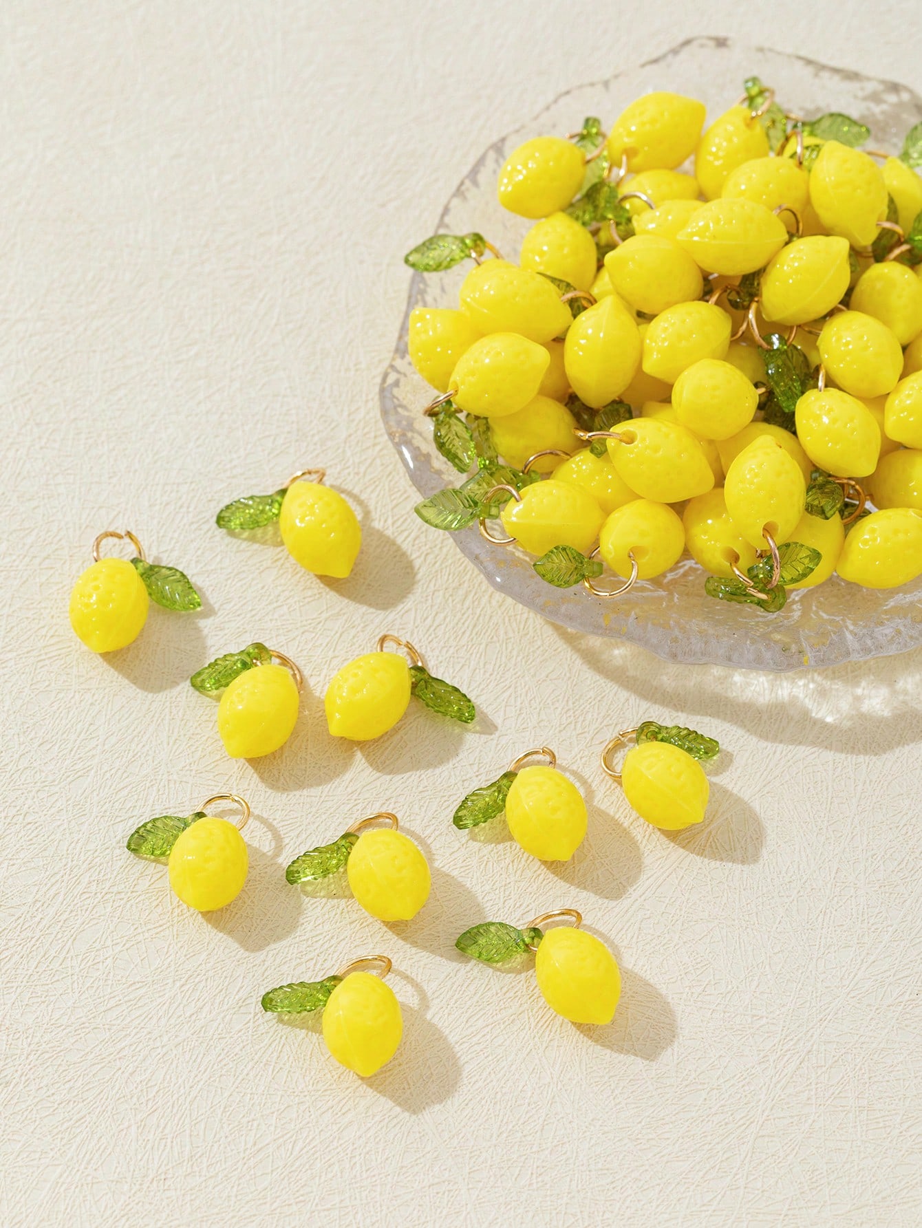 10Pcs 3D Lemon Resin Charms Pe - Resin Art Craft recensione e prezzo