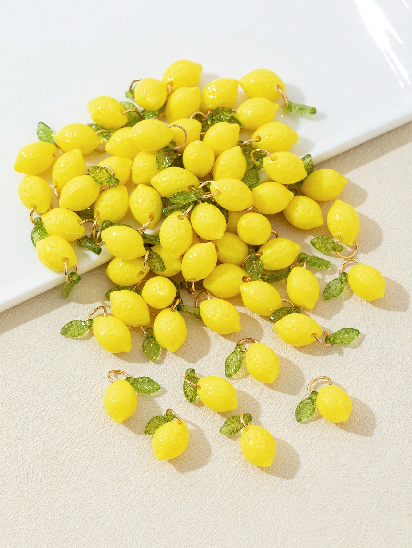 10Pcs 3D Lemon Resin Charms Pe - Resin Art Craft recensione e prezzo