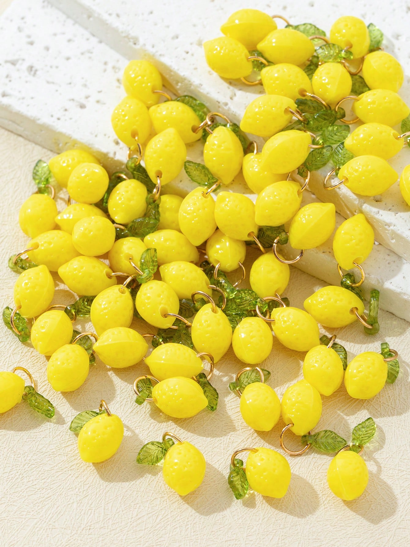10Pcs 3D Lemon Resin Charms Pe - Resin Art Craft recensione e prezzo
