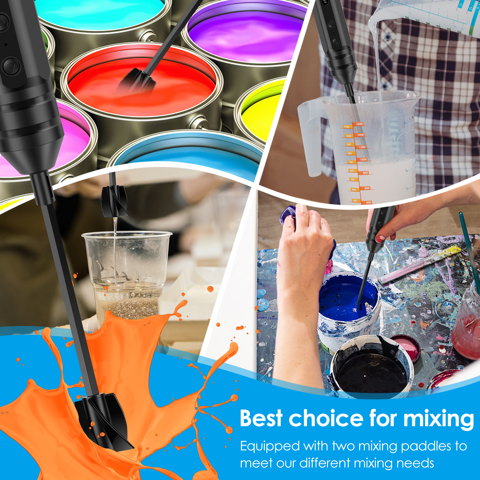 Epoxy Mixer Resin Mixer Paddle - Resin Art Machine recensione e prezzo
