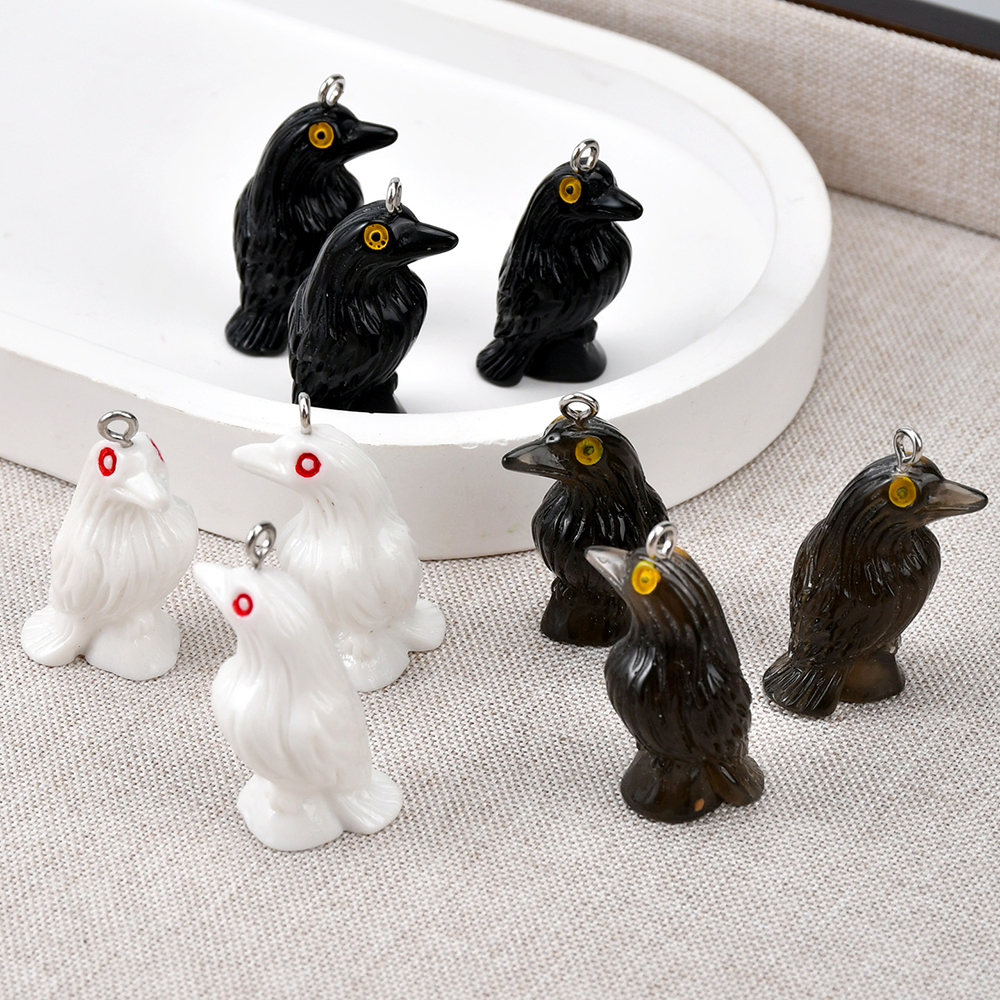 10pcs Black Crow Organ Resin C - Resin Art Calligraphy recensione e prezzo