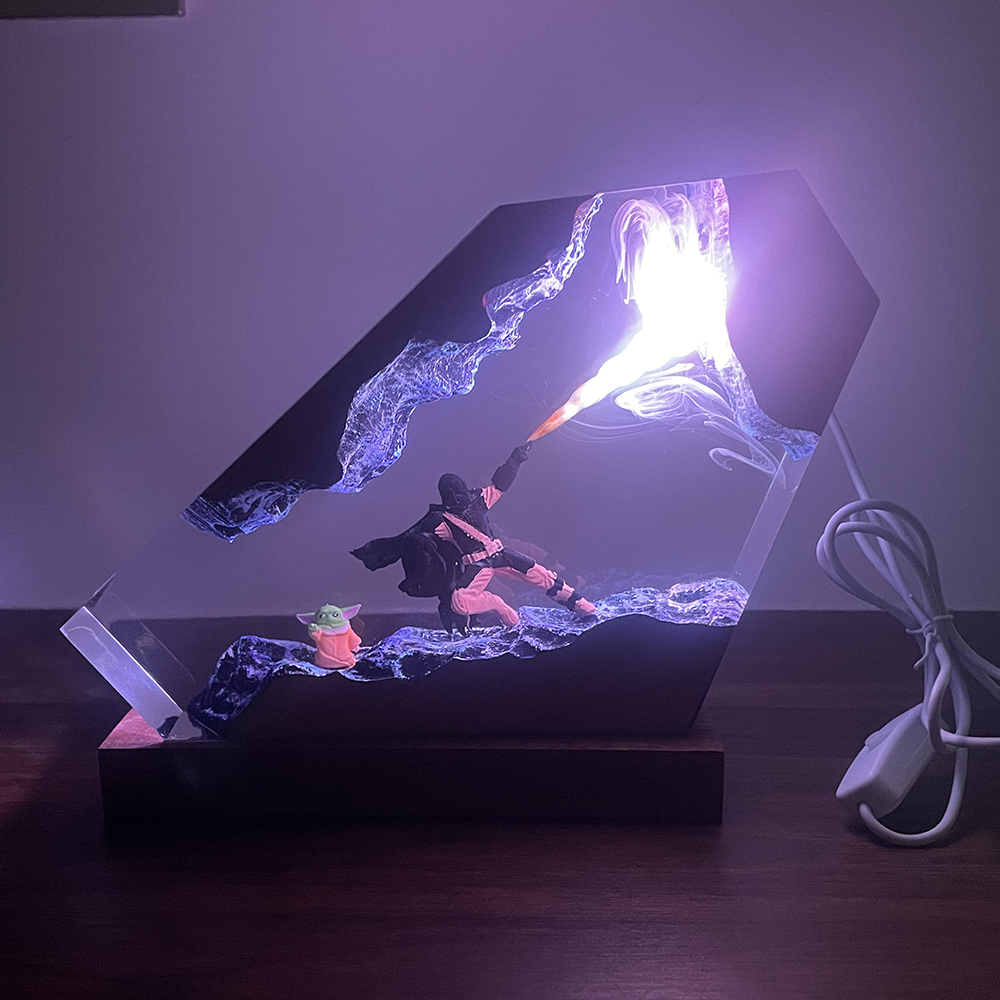 Table Resin Lamp Sci-fi Figure - Resin Artist recensione e prezzo