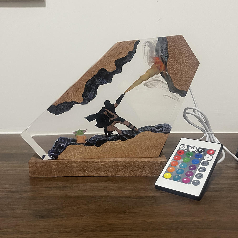 Table Resin Lamp Sci-fi Figure - Resin Artist recensione e prezzo