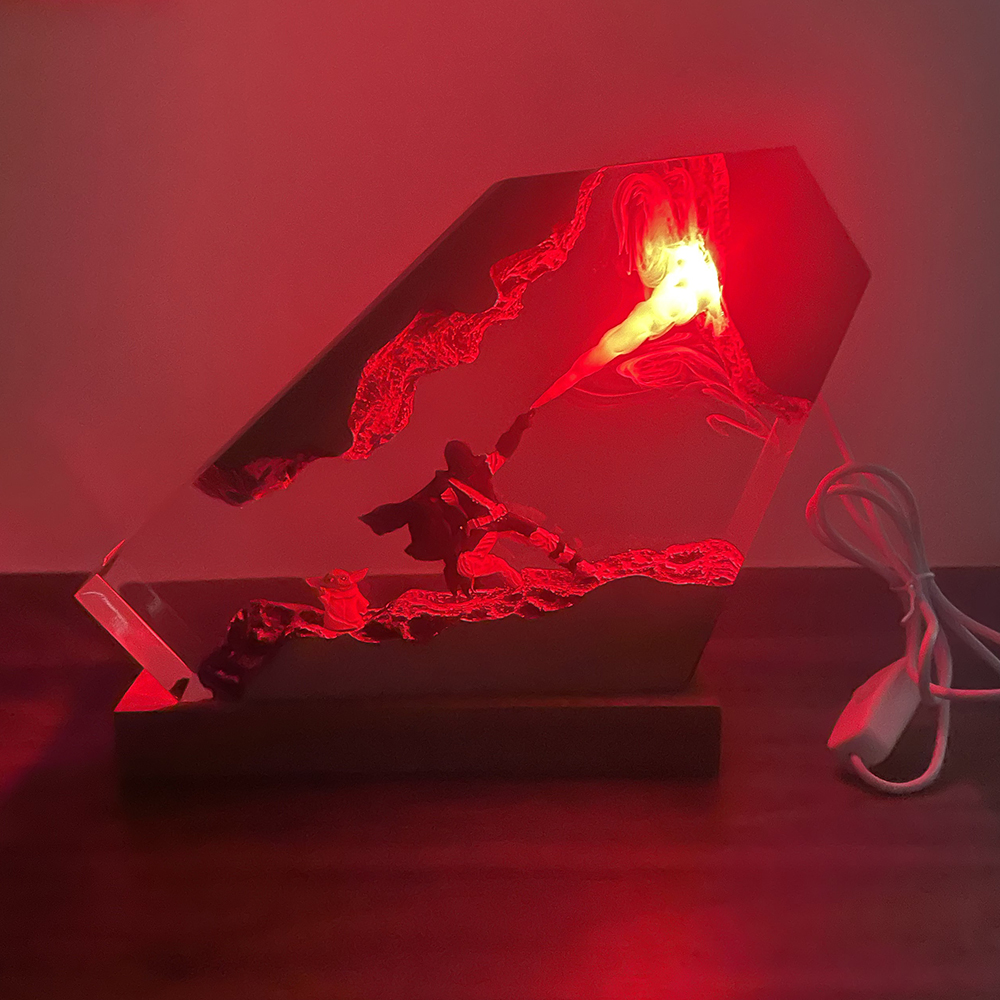 Table Resin Lamp Sci-fi Figure - Resin Artist recensione e prezzo