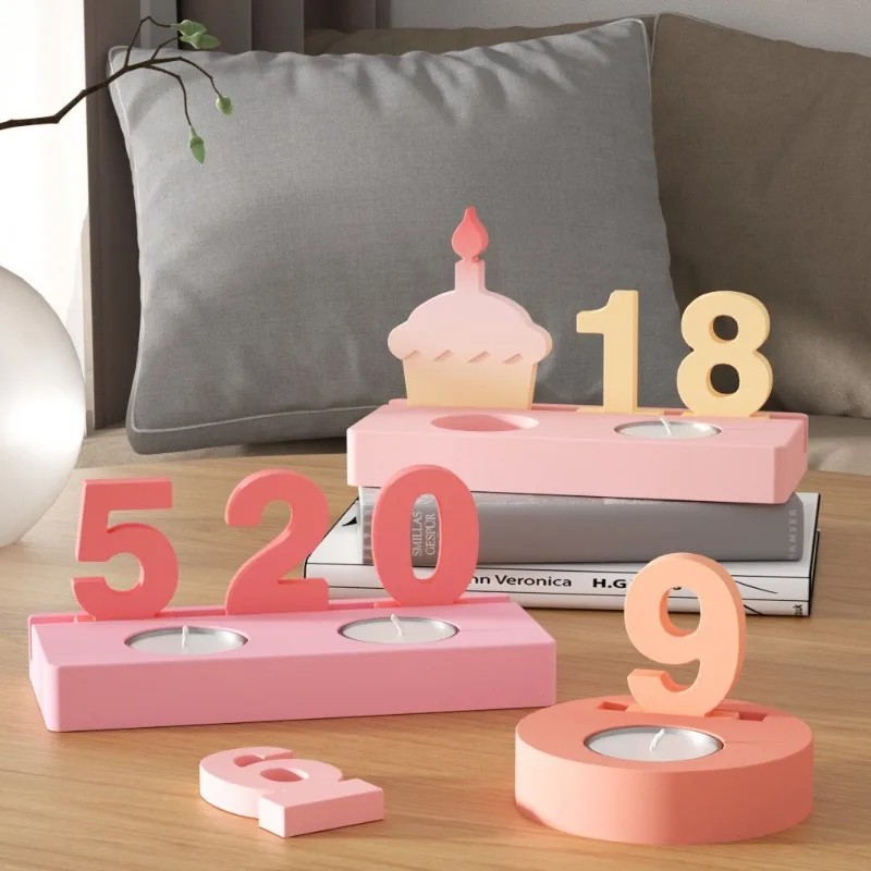 2pc Birthday Cake Silicones Mo - Resin Art Craft recensione e prezzo