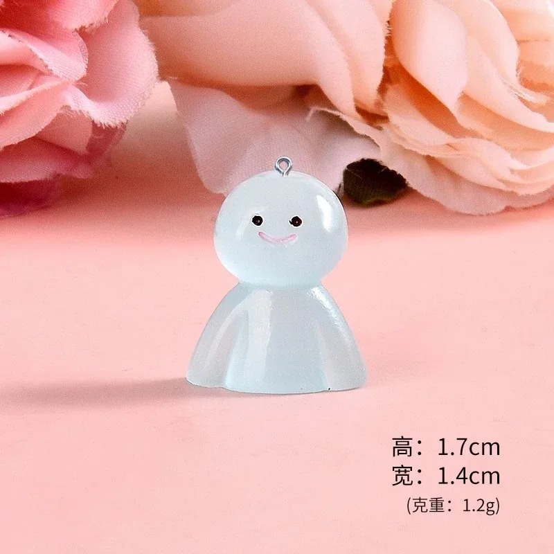 10Pcs Glow In Dark Cartoon Dol - Resin Art Craft recensione e prezzo