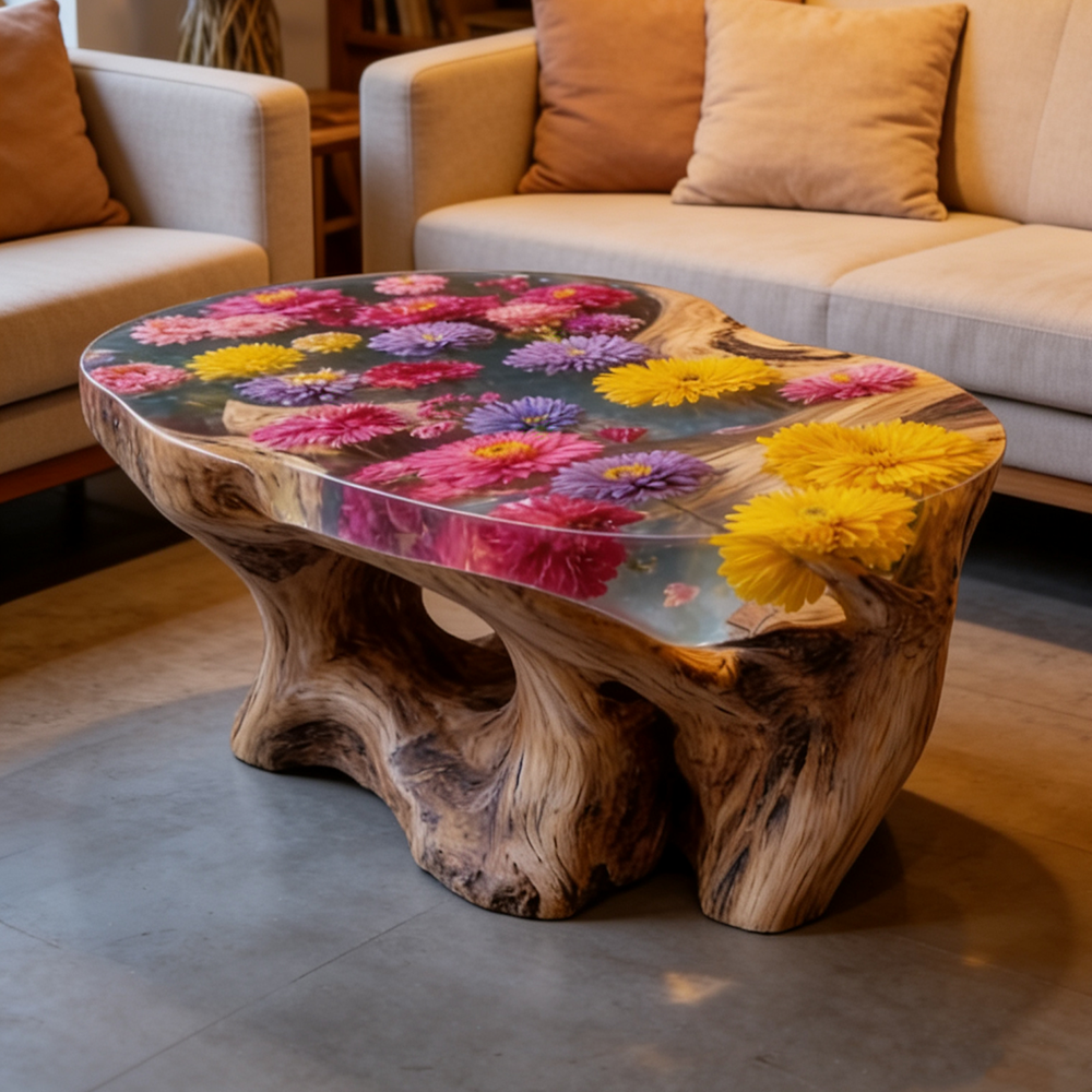 mnCustom Handmade Luxury Natur - Resin Art Coffee Table recensione e prezzo