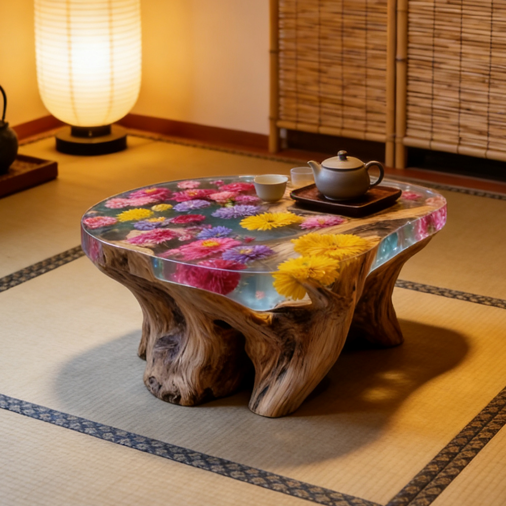 mnCustom Handmade Luxury Natur - Resin Art Coffee Table recensione e prezzo