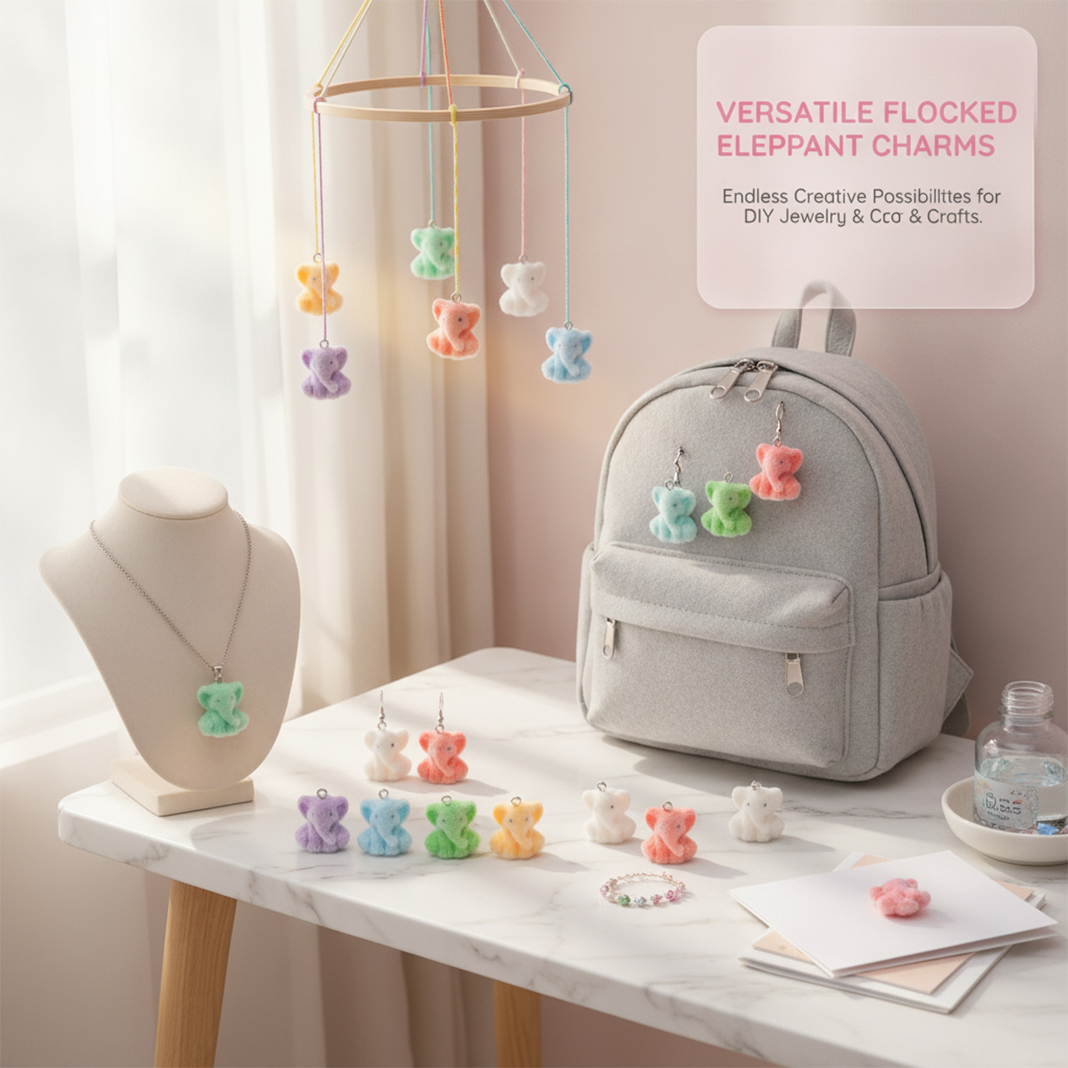 2/10pcs Resin Flocking Cute Li - Resin Art Calligraphy recensione e prezzo