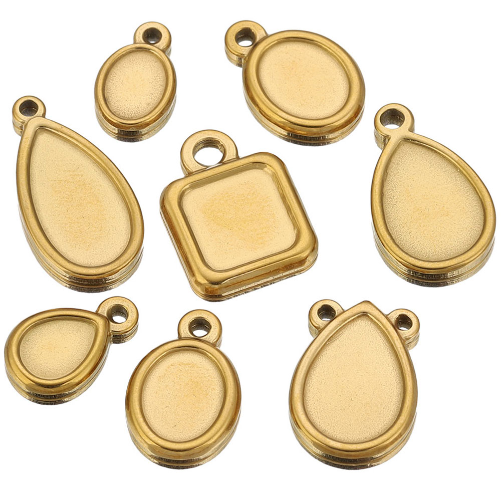 5pcs Stainless Steel Square Dr - Resin Art Calligraphy recensione e prezzo