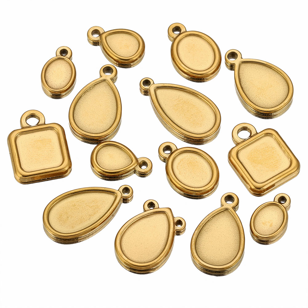 5pcs Stainless Steel Square Dr - Resin Art Calligraphy recensione e prezzo