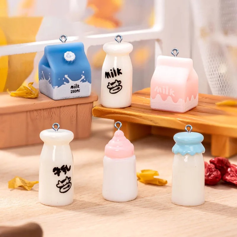 10Pcs Mini Milk Bottle Resin C - Resin Art Calligraphy recensione e prezzo