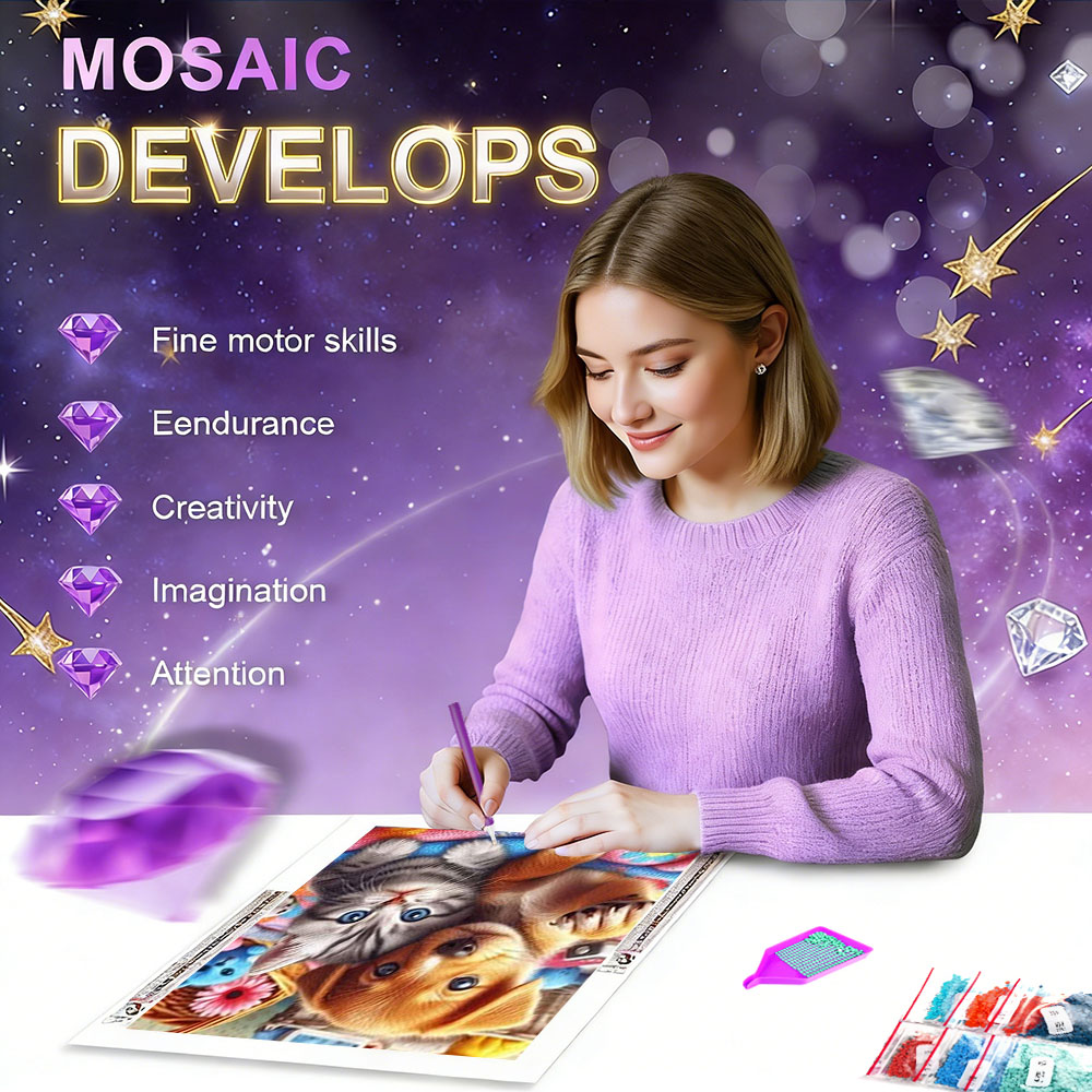 HUACAN 5d Diy Diamond Mosaic C - Resin Art With Rose recensione e prezzo