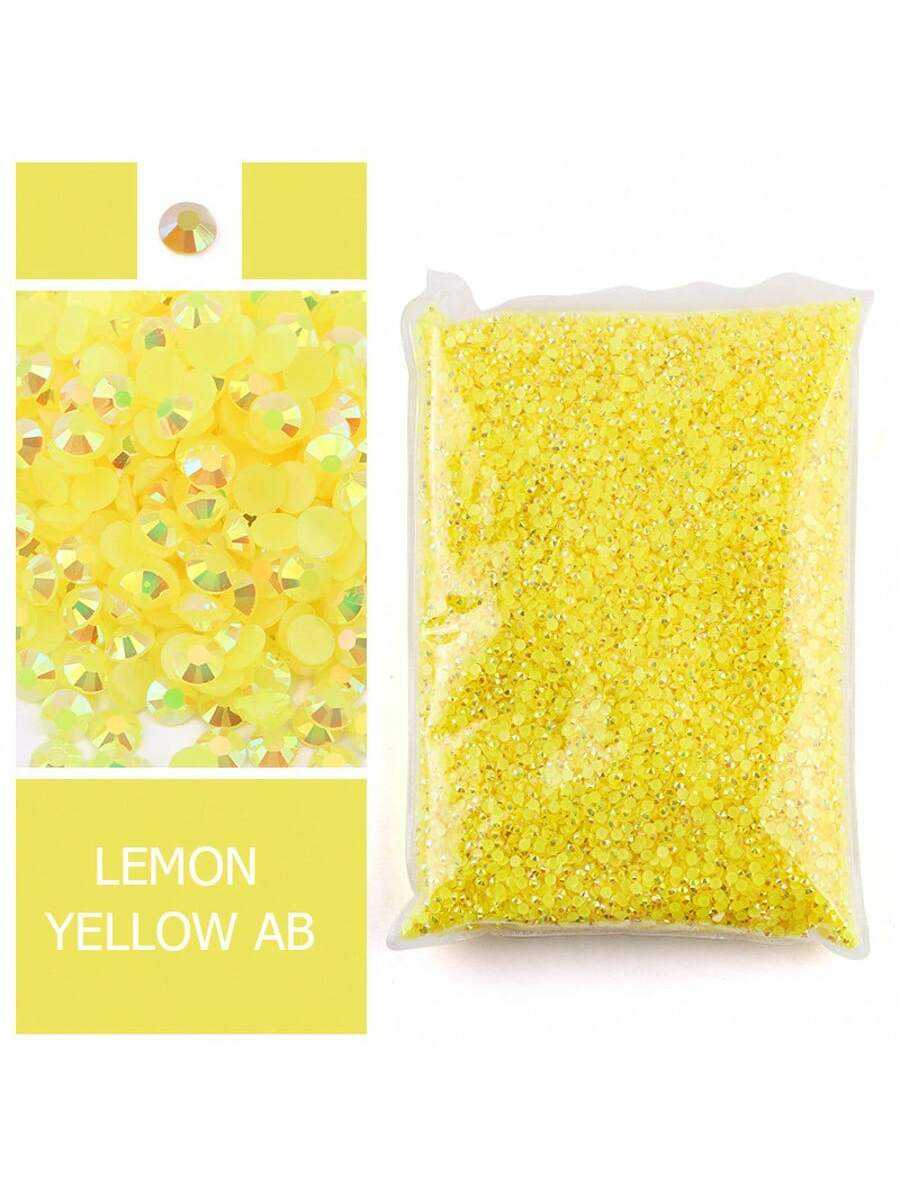 Lemon yellow Resin Rhinestones - Resin Art Quantity recensione e prezzo