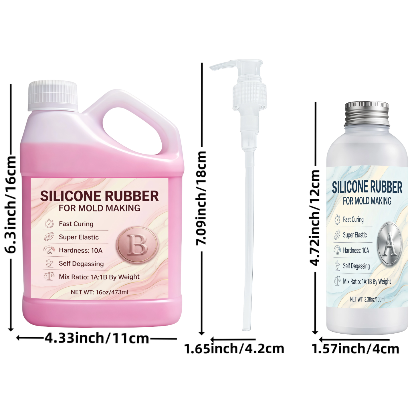 Pink Liquid Silicon Rubber, Re - Resin Art Craft recensione e prezzo