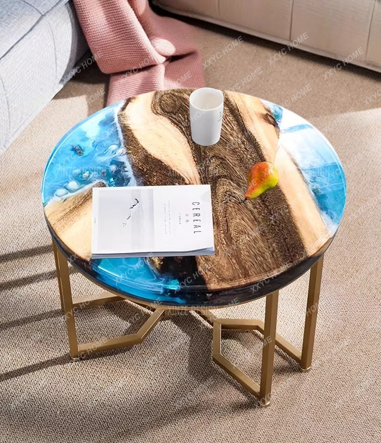Creative art dining table epox - Resin Art Coffee Table recensione e prezzo