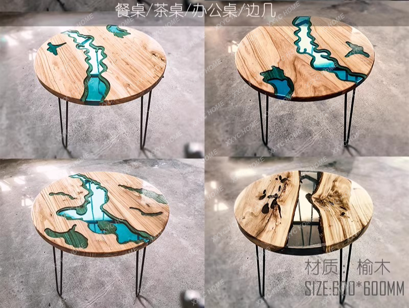 Creative art dining table epox - Resin Art Coffee Table recensione e prezzo