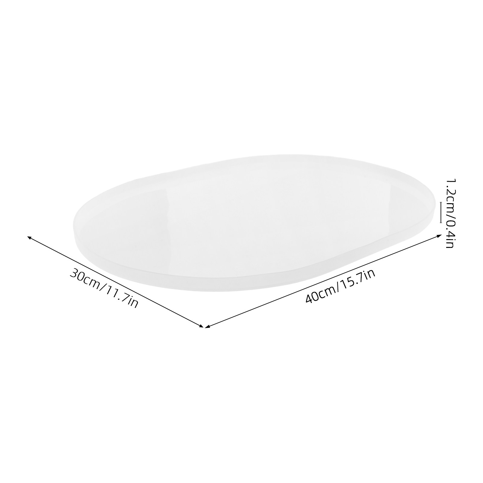 Large Silicone Resin Mold for  - Resin Art Coffee Table recensione e prezzo