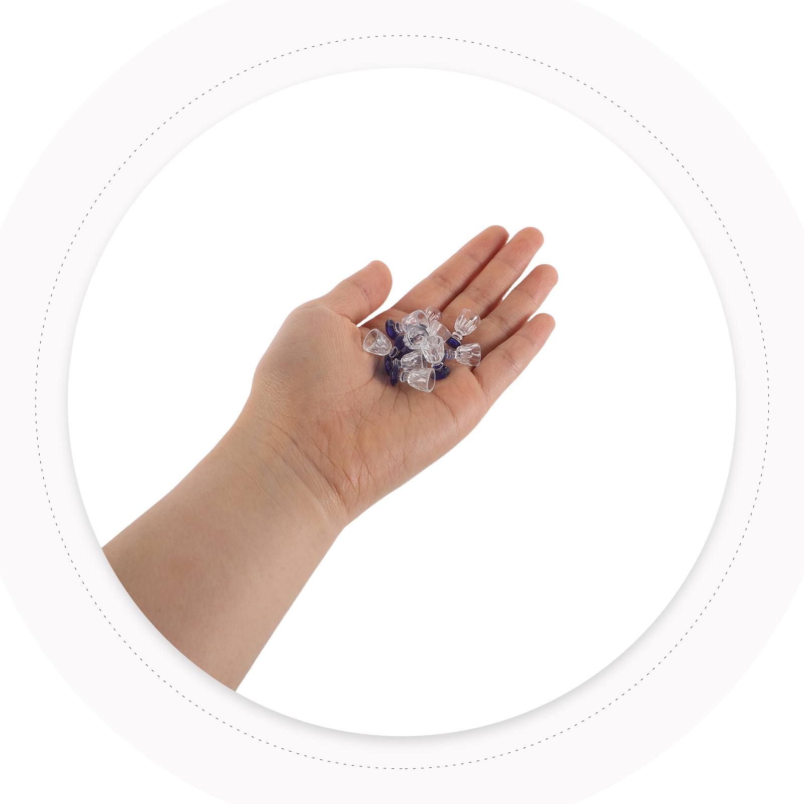 15Pcs Artistic Blue-Bottom Min - Resin Artist recensione e prezzo