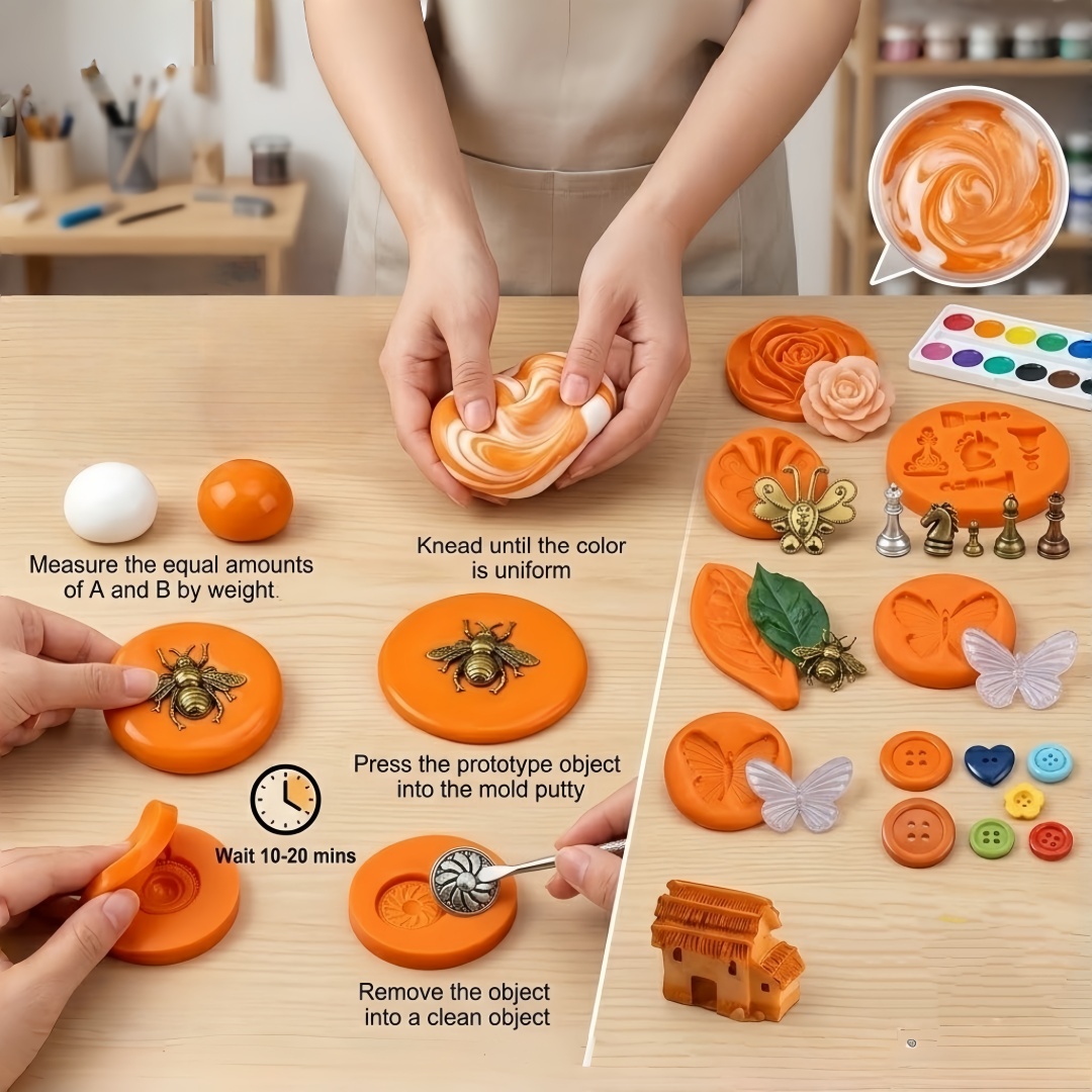 Silicone Putty DIY Crafting Se - Resin Art Craft recensione e prezzo
