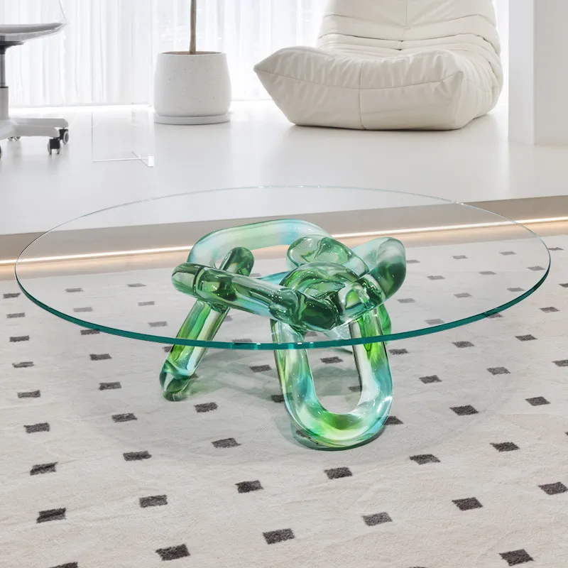 Discount Light luxury minimali - Resin Art Coffee Table recensione e prezzo
