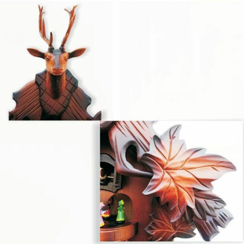 Cuckoo Wall Clock Solid Wood C - Resin Art Watch recensione e prezzo