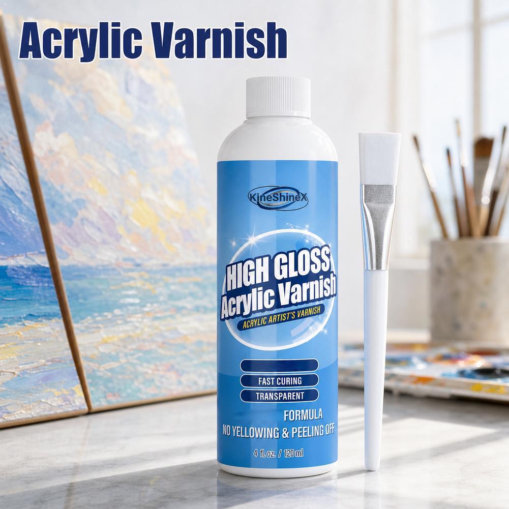 120ml High Gloss Acrylic Varni - Resin Artist recensione e prezzo