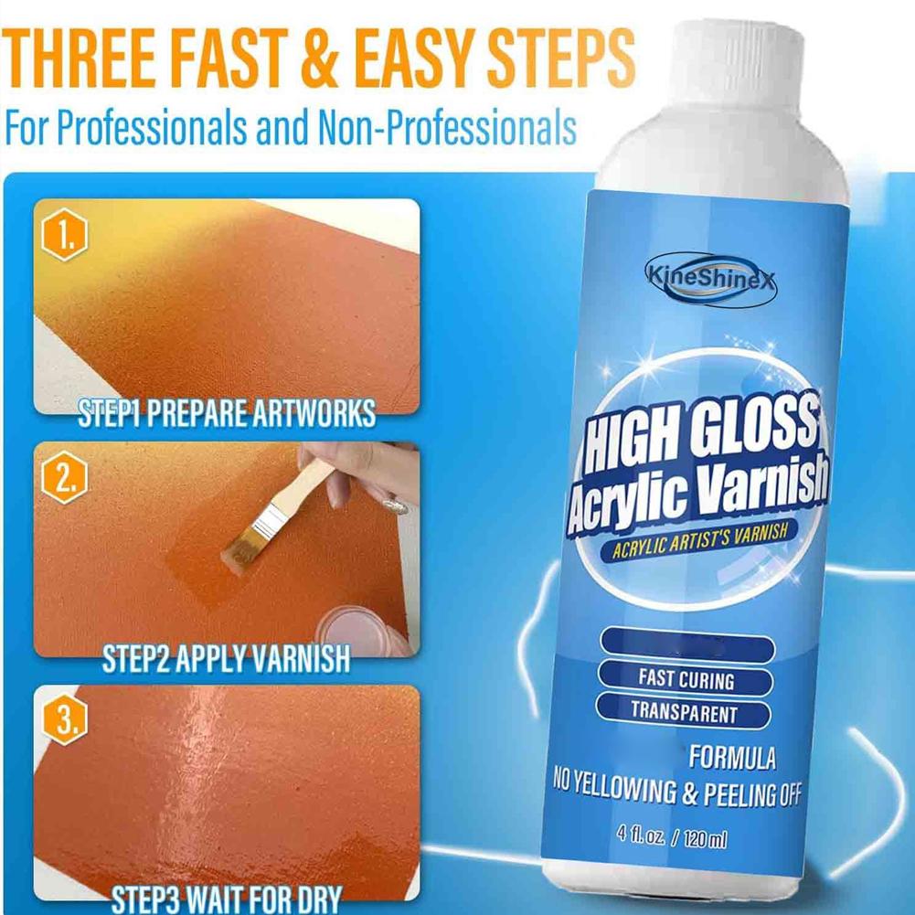 120ml High Gloss Acrylic Varni - Resin Artist recensione e prezzo