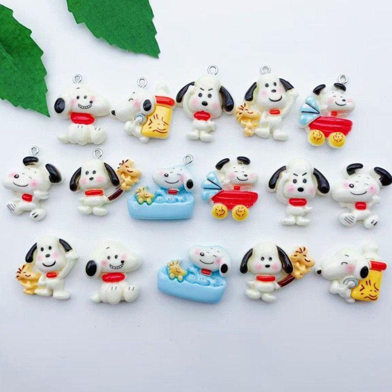 12pcs resin cartoon dog pendan - Resin Art Calligraphy recensione e prezzo