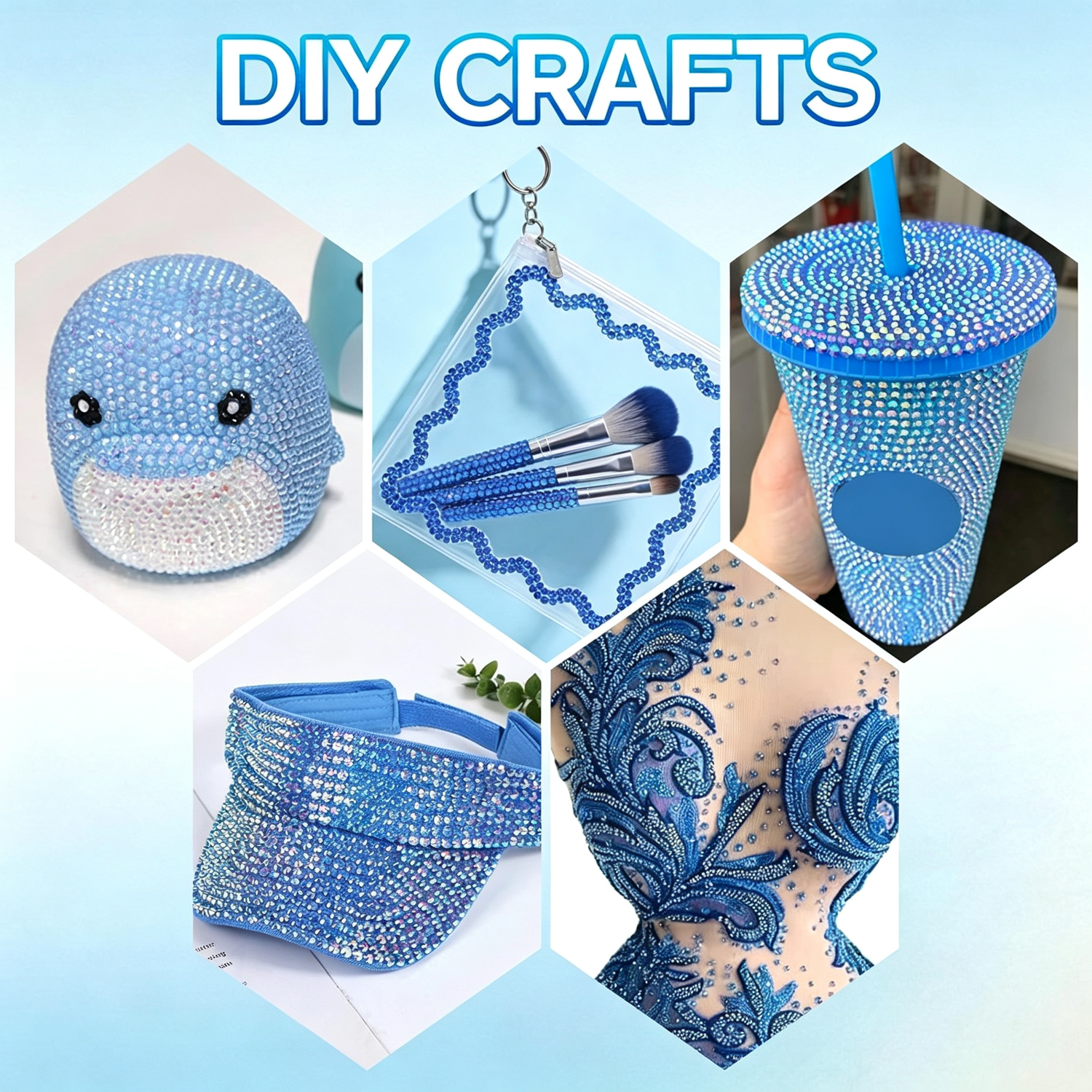 Kong Lan Resin Rhinestones,Non - Resin Art Quantity recensione e prezzo