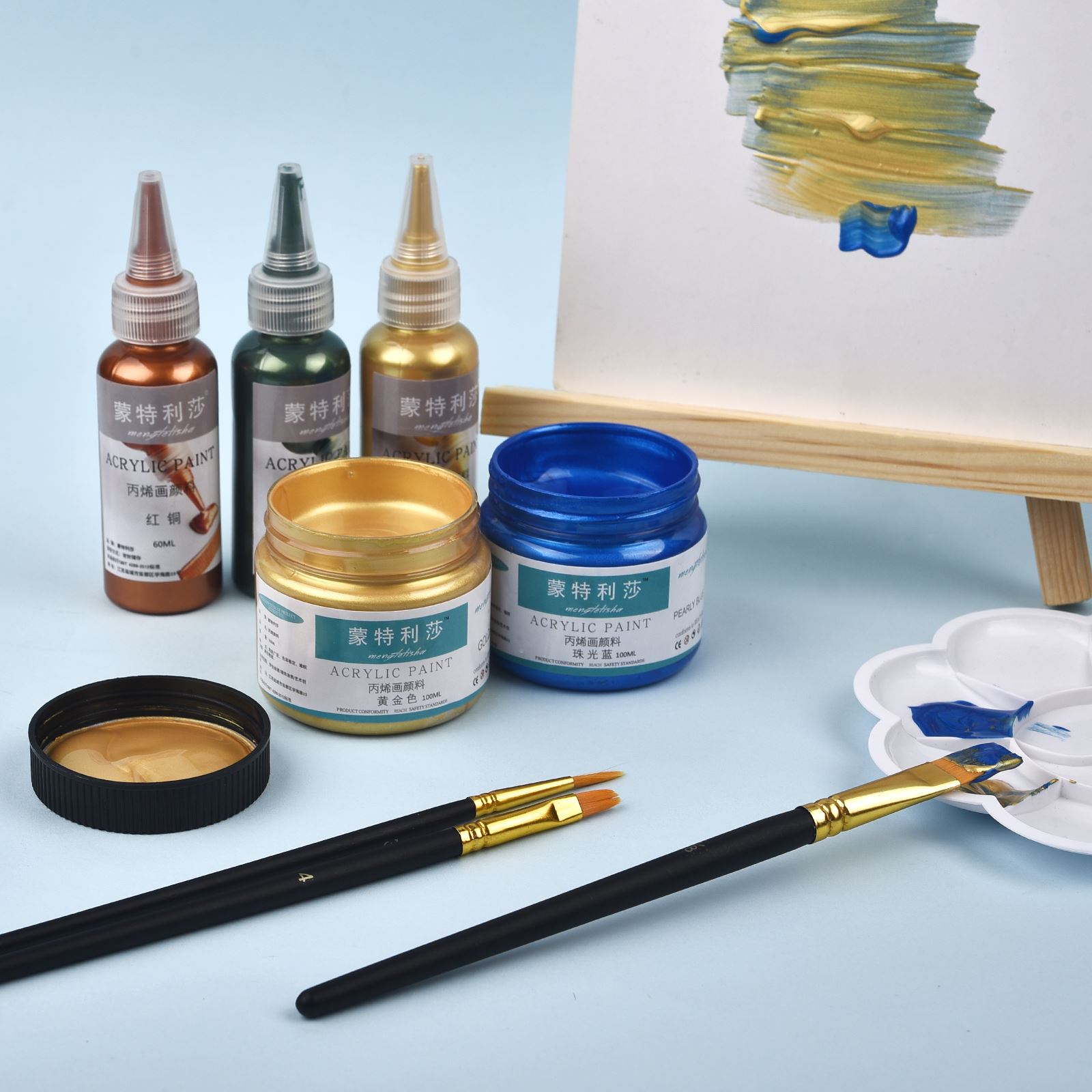 7 Colors 60ml/Bottle Metallic  - Resin Artist recensione e prezzo
