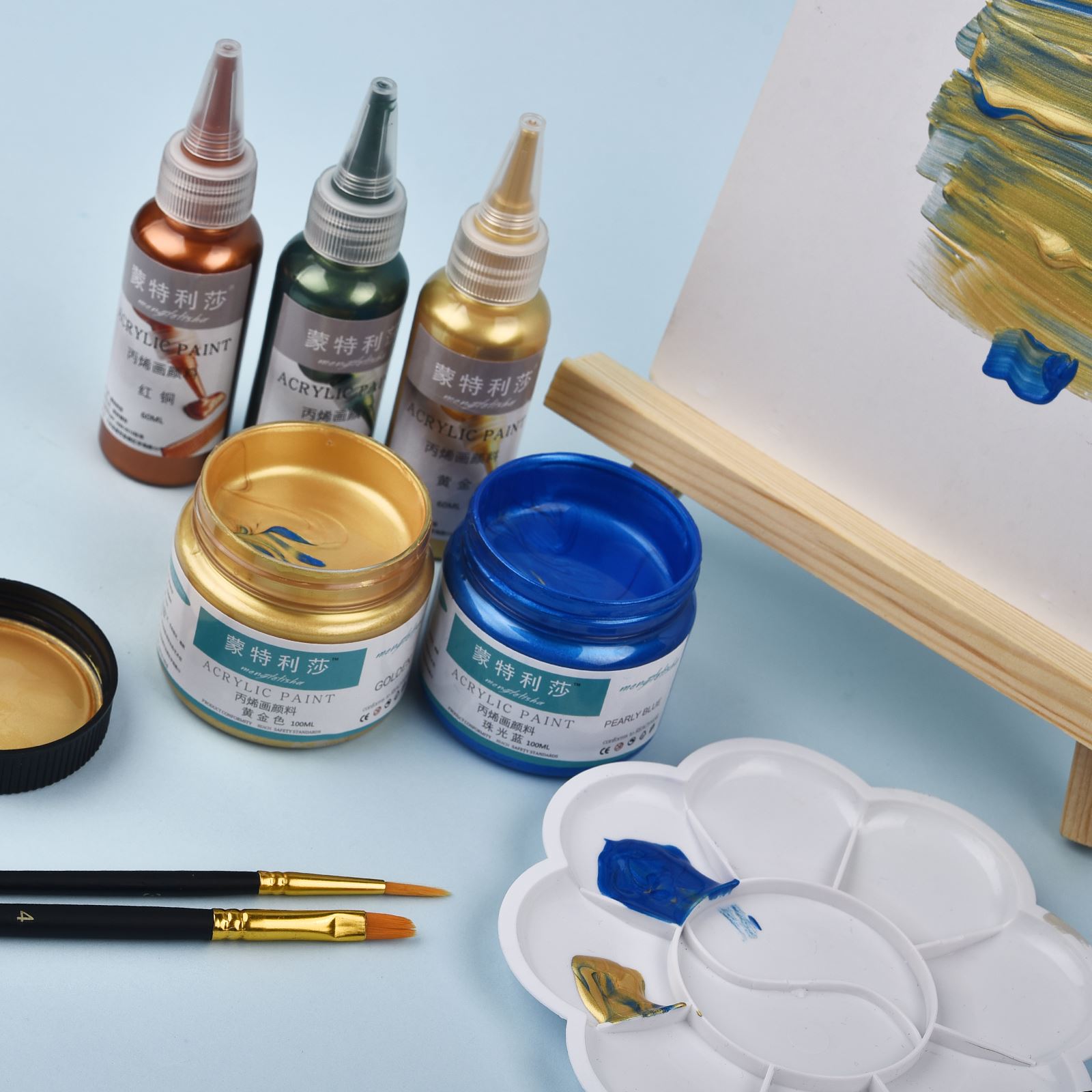 7 Colors 60ml/Bottle Metallic  - Resin Artist recensione e prezzo
