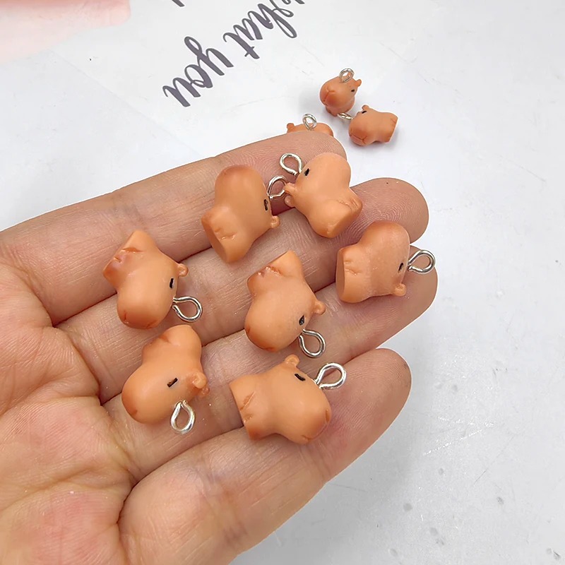 10pcs Cute Small Capybara Char - Resin Art Calligraphy recensione e prezzo