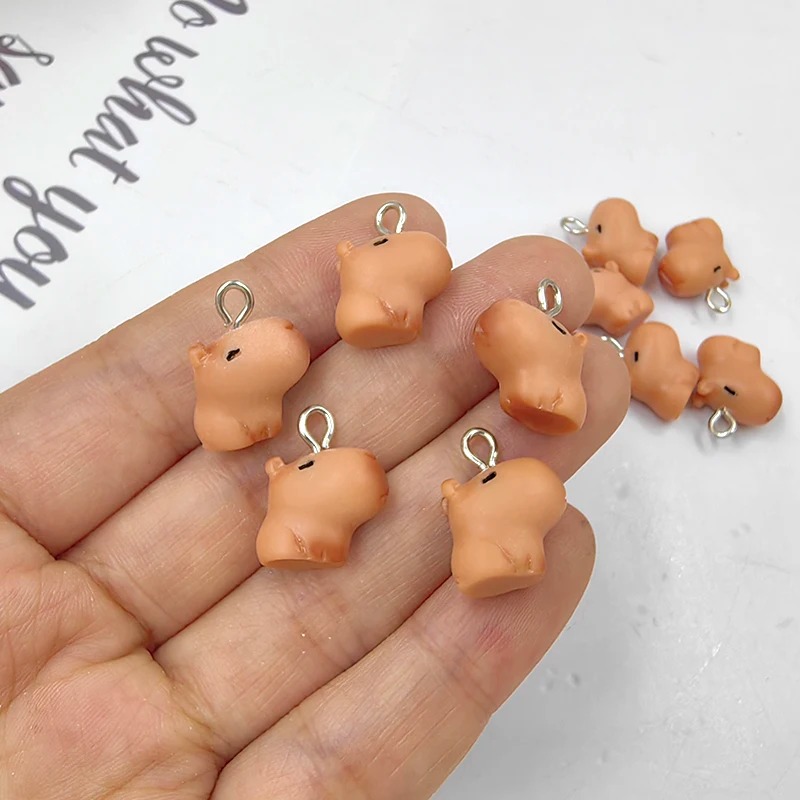 10pcs Cute Small Capybara Char - Resin Art Calligraphy recensione e prezzo