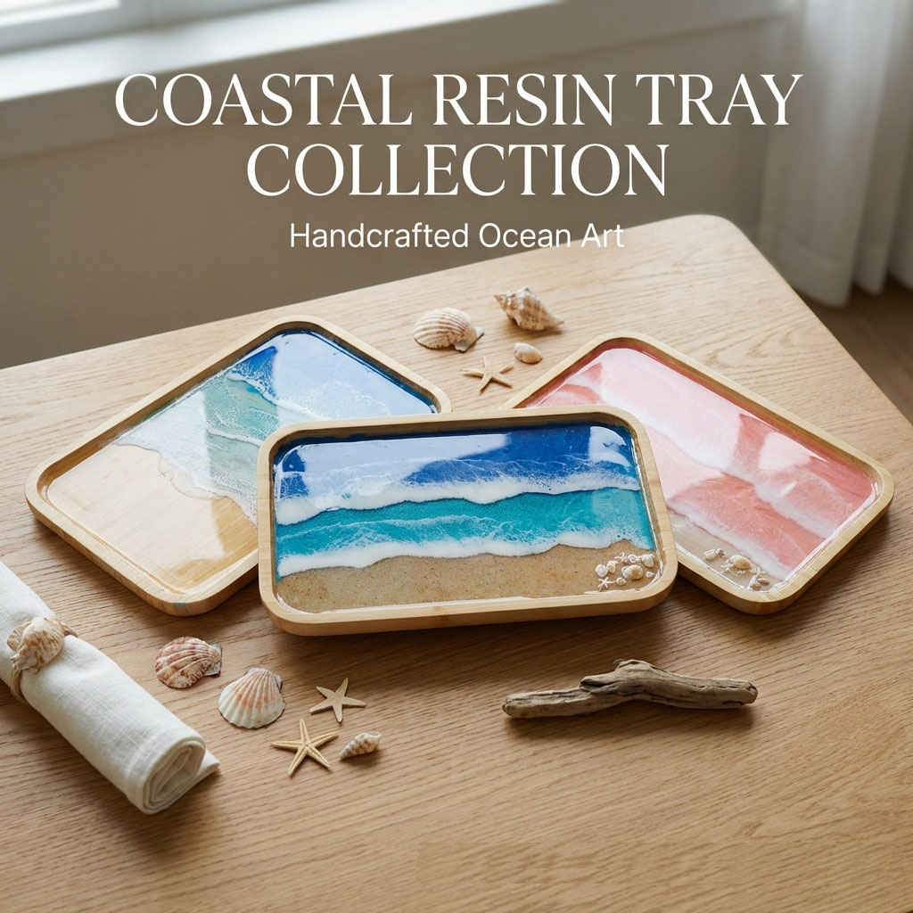 Epoxy Resin Ocean Art Decorati - Resin Art Coffee Table recensione e prezzo